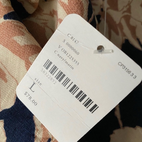 NWT Free People Floral Mini Dress with Cut Out Dress - Picture 12 of 13